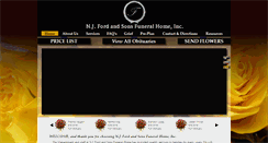 Desktop Screenshot of njfordandsonsfuneralhome.com